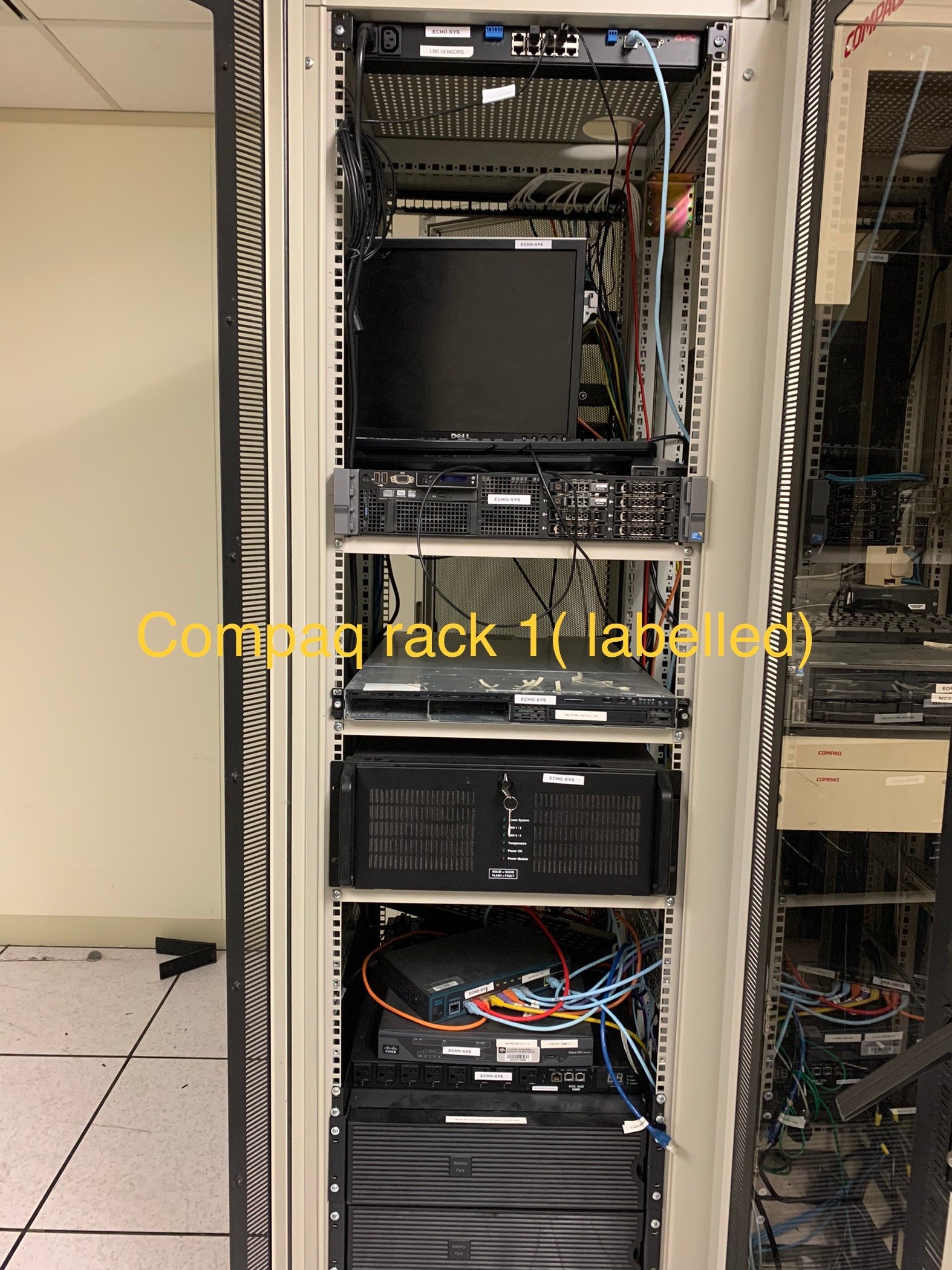 System and IT equipment relocations